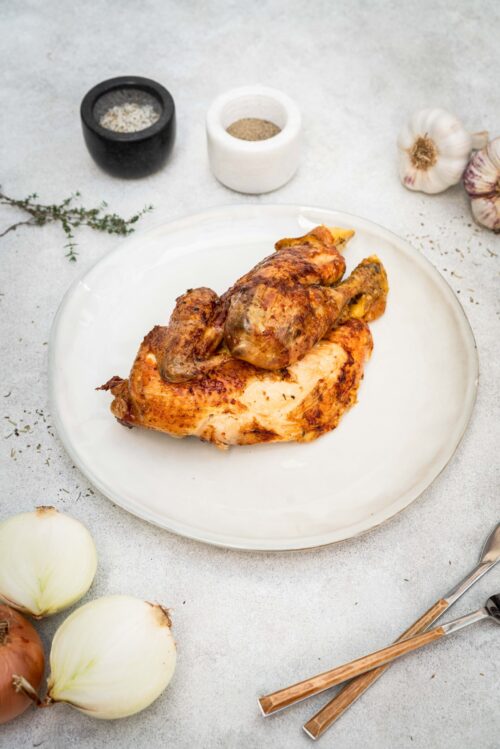 Demi poulet fermier label rouge